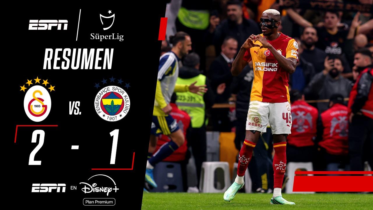 ¡Galatasaray venció al Fenerbahce y se llevó el clásico turco!