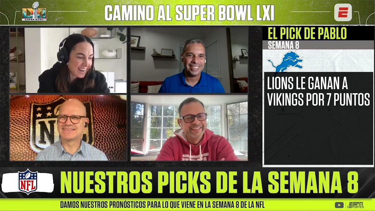 Picks de la Semana 8 de la NFL