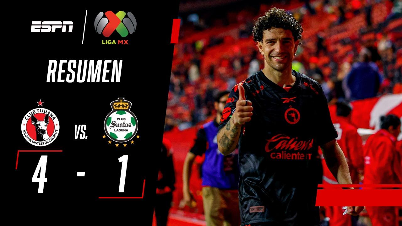 Gritos desde Uruguay, Argentina y Ecuador en la goleada 4 a 1 del Tijuana