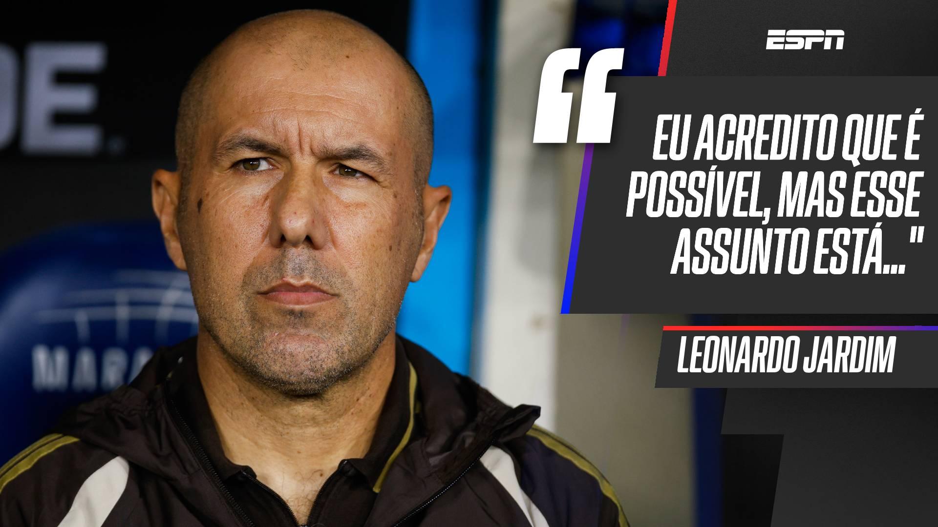 Leonardo Jardim sobre possibilidade do Flamengo disputar final da Libertadores: 'Acredito que é possível'