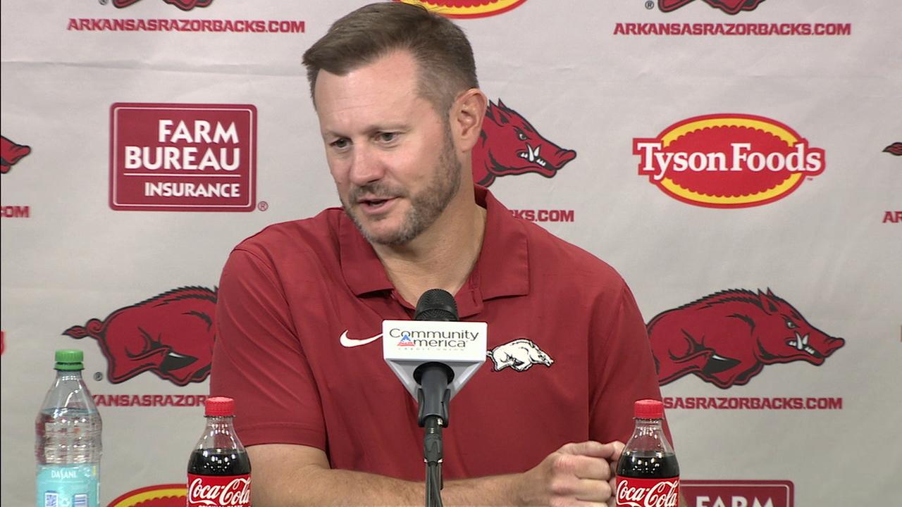 Ryan Silverfield talks Arkansas' urgency to keep a forward focus