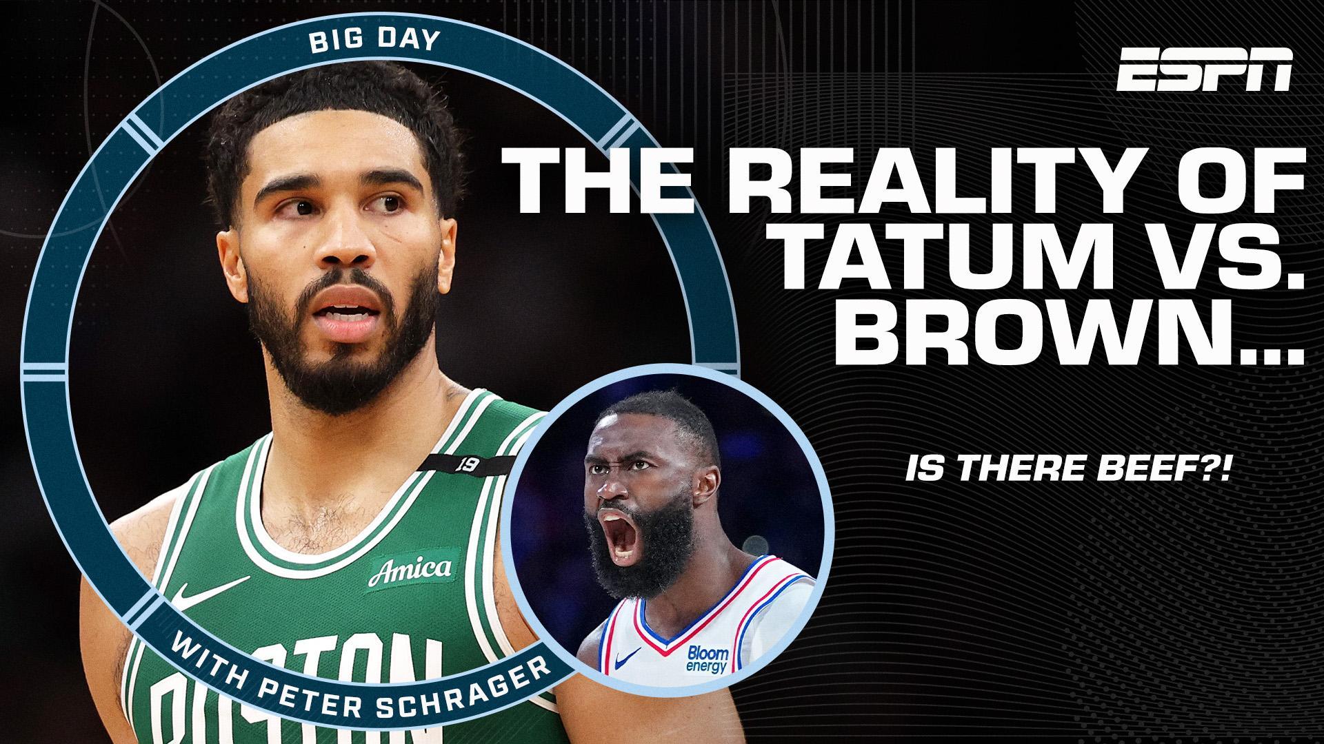 Jayson Tatum vs. Jaylen Brown: Is it beef or is it nothing?