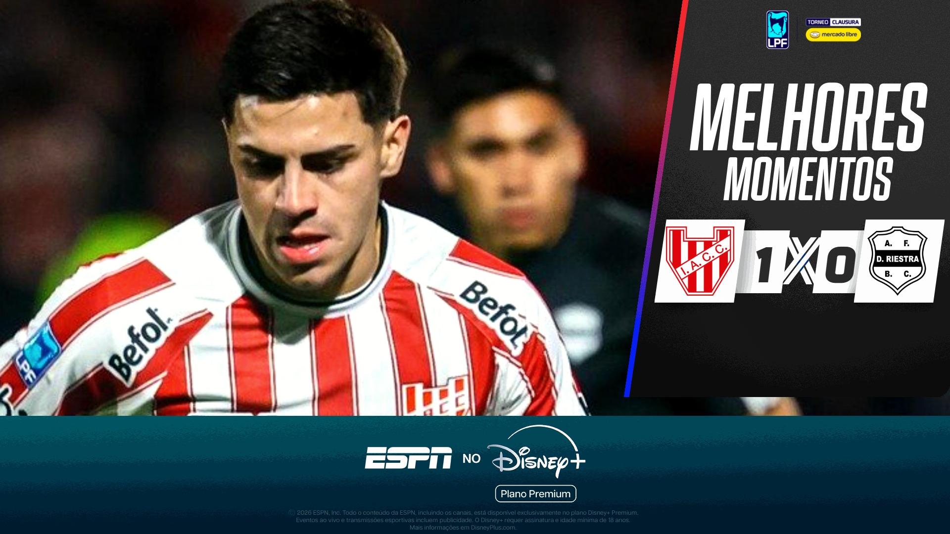 Instituto Cordoba 1 x 0 Riestra no Campeonato Argentino: VEJA os melhores momentos