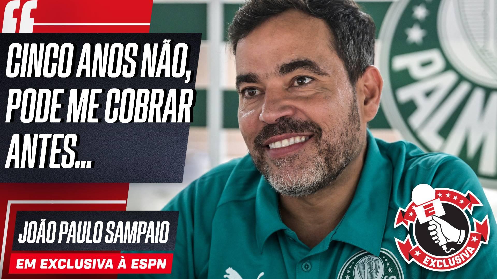 Novo Endrick ou Estêvão? Coordenador da base do Palmeiras, JP Sampaio dá prazo e faz promessa: 'Pode me cobrar'