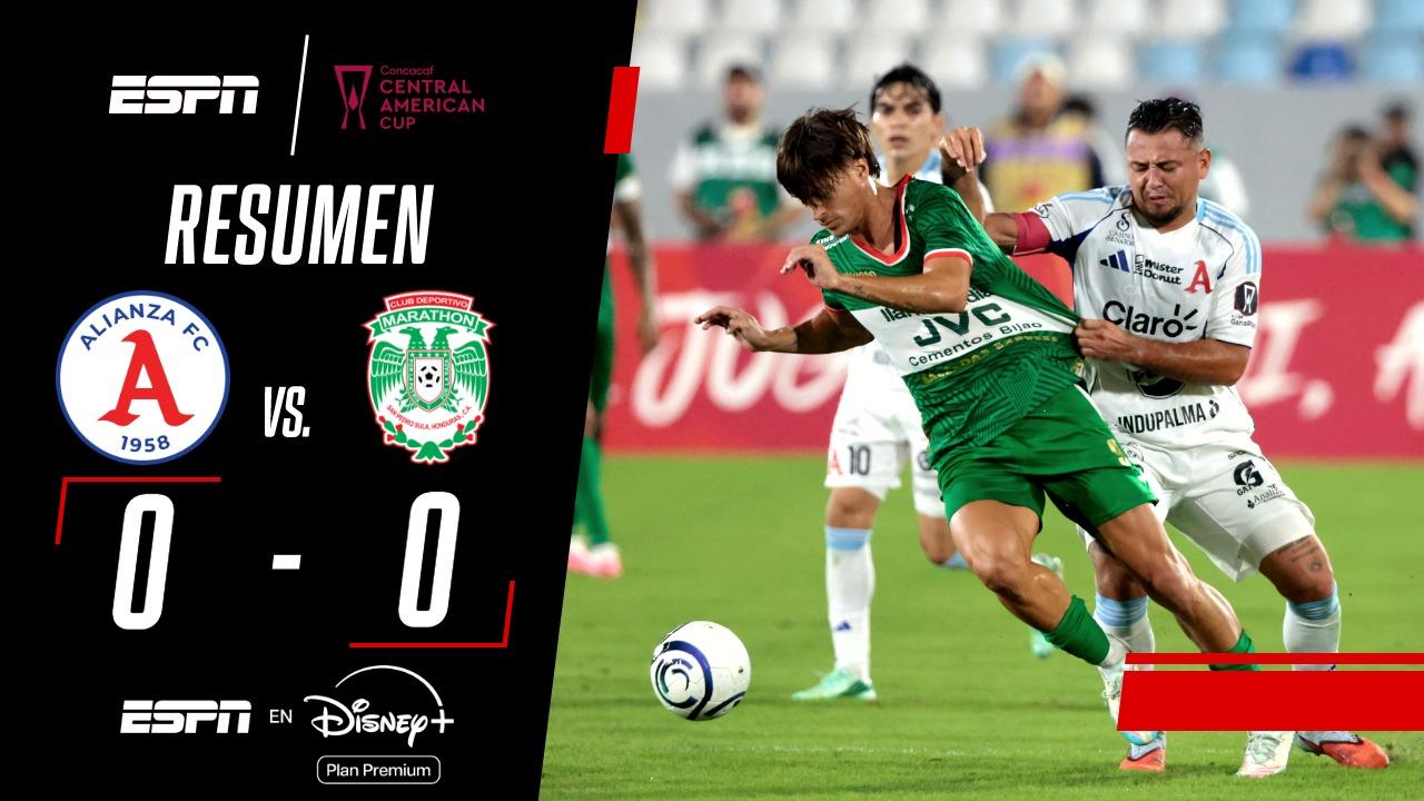 Marathón igualó ante Alianza FC y avanzó en la CONCACAF Central American Cup