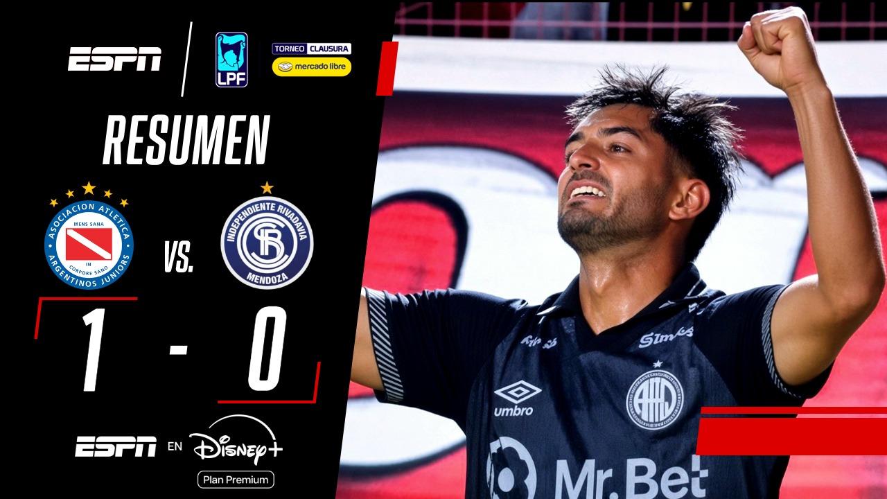 ¡Argentinos Juniors ganó y alcanzó a Boca en la tabla anual!