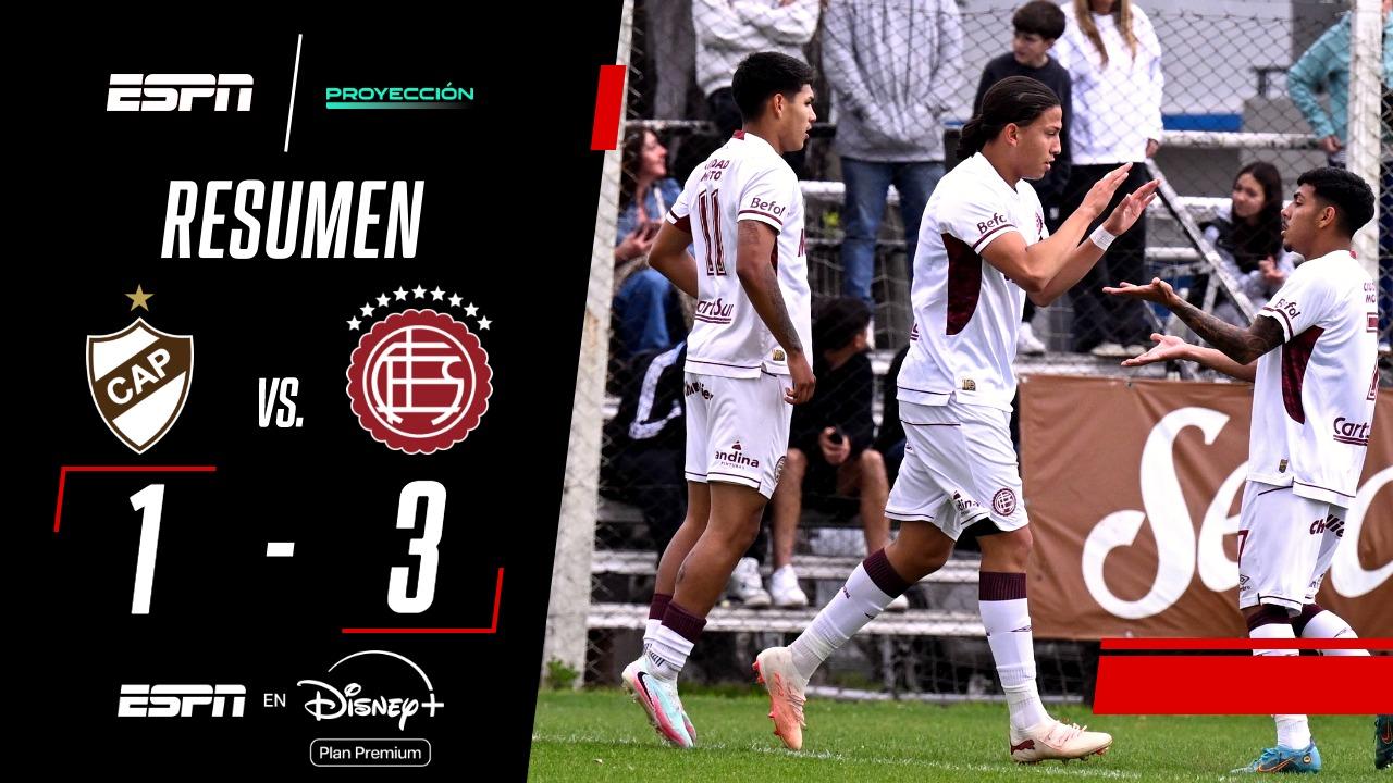 Triunfazo de Lanús ante Platense en el Torneo Proyección