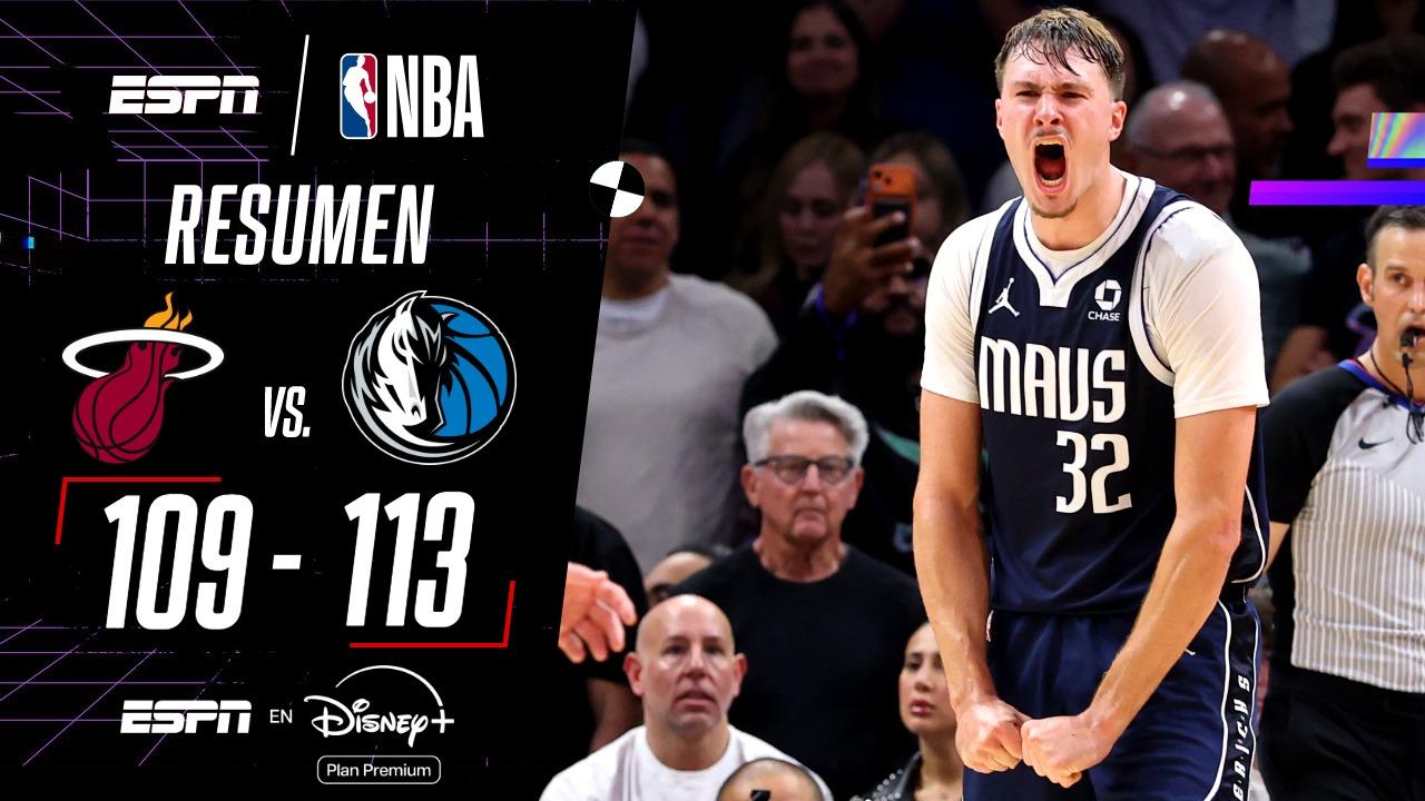 ¡Cooper Flagg brilló y agravó la mala racha del Heat en el inicio de la temporada NBA!
