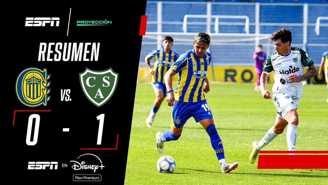 Sarmiento le ganó 1-0 a Rosario Central en la reserva