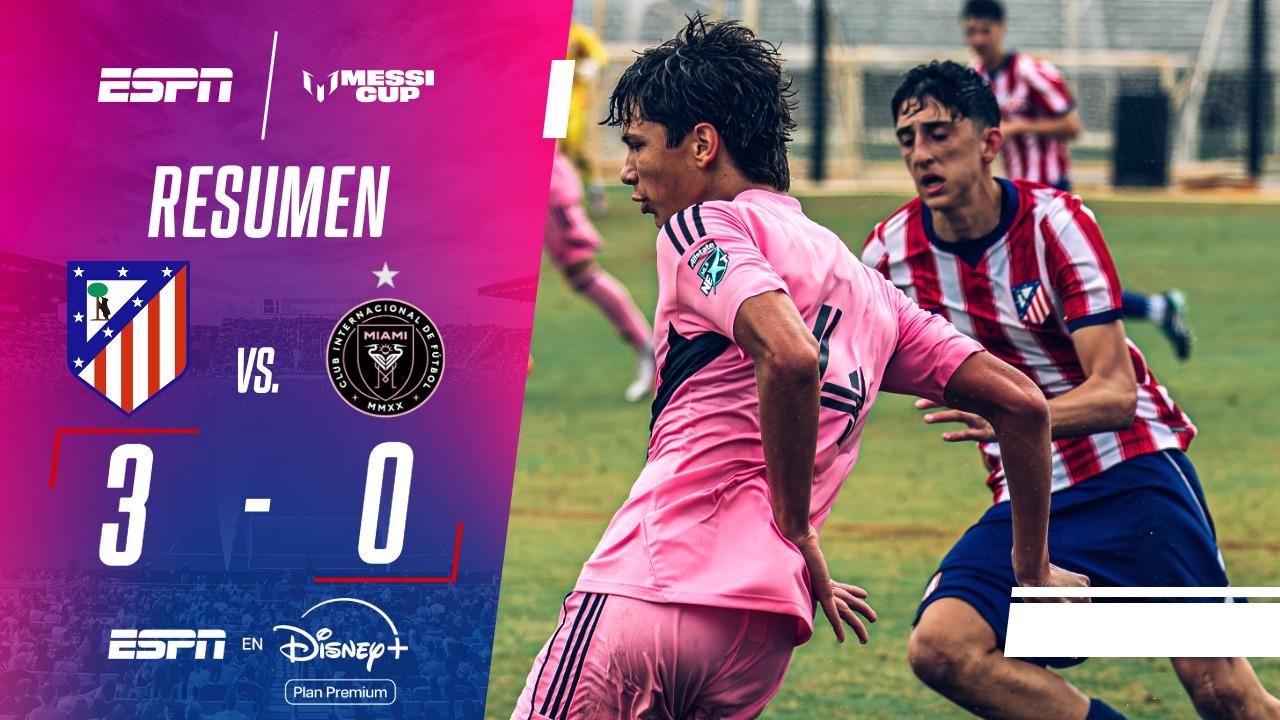 ¡Atlético Madrid superó a Inter Miami y es líder en la Messi Cup!