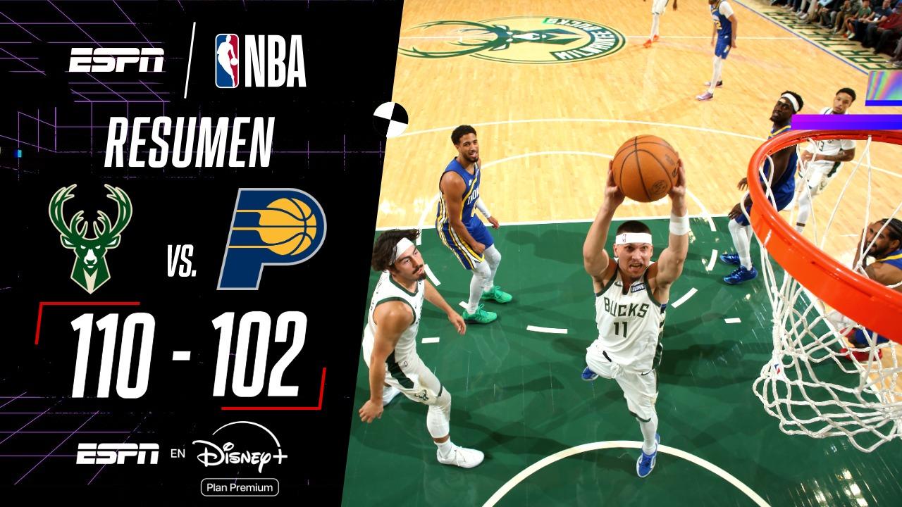¡Ante Indiana, los Bucks cortaron su mala racha y festejaron su primer triunfo!