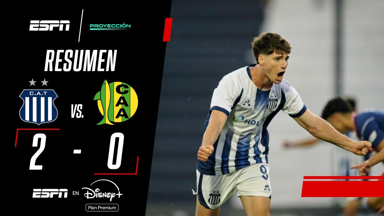 Talleres le ganó 2-0 a Aldosivi en el Torneo Proyección