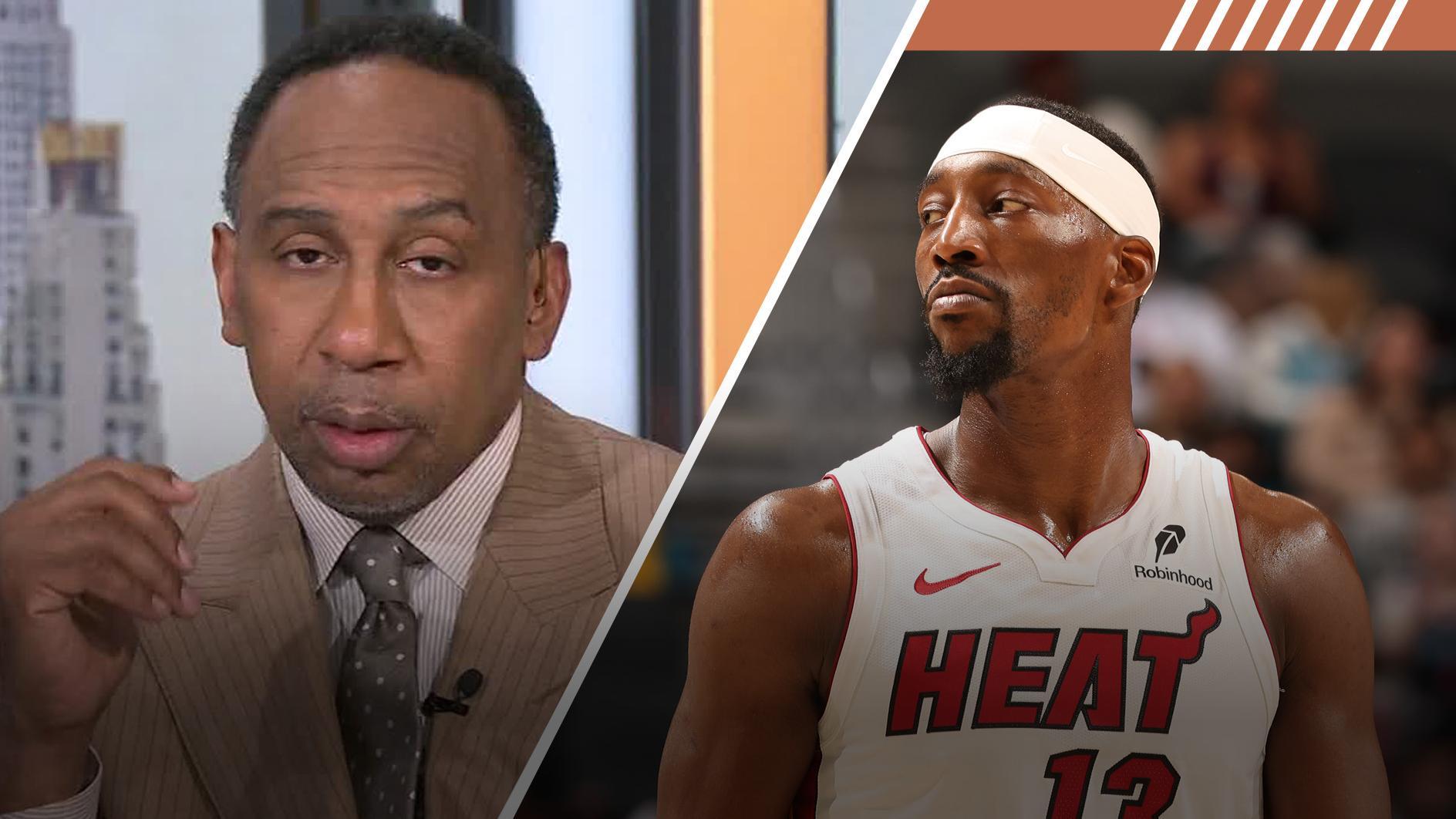 'C'mon bro!': Stephen A. pleads with Bam Adebayo to stop complaining about media