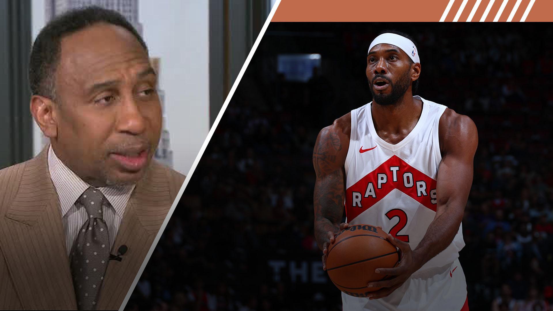 Stephen A. goes on epic rant over Kawhi's latest injury