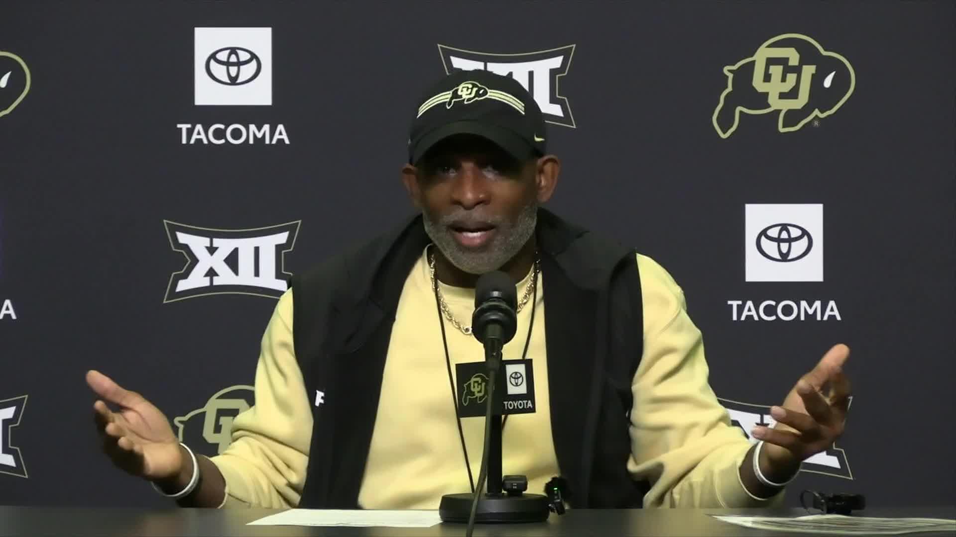 Deion Sanders clarifies joke about silencing critics with money