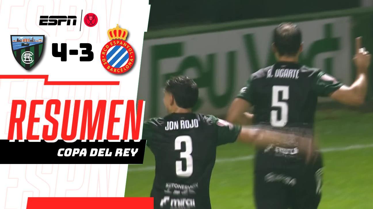 ¡El Sestao River Club sorprende al Espanyol con una épica victoria por 4-3 en la Copa del Rey!