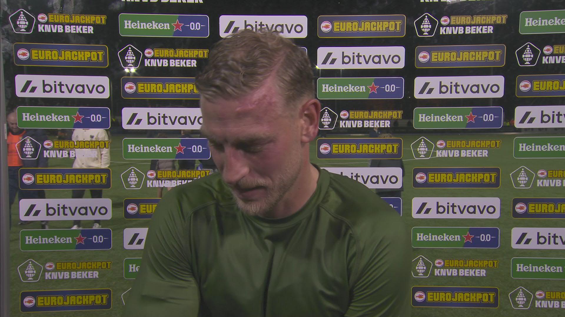Kramer tevreden: "Het was een mooi moment om weer de nul te houden, dat hebben we goed gedaan"