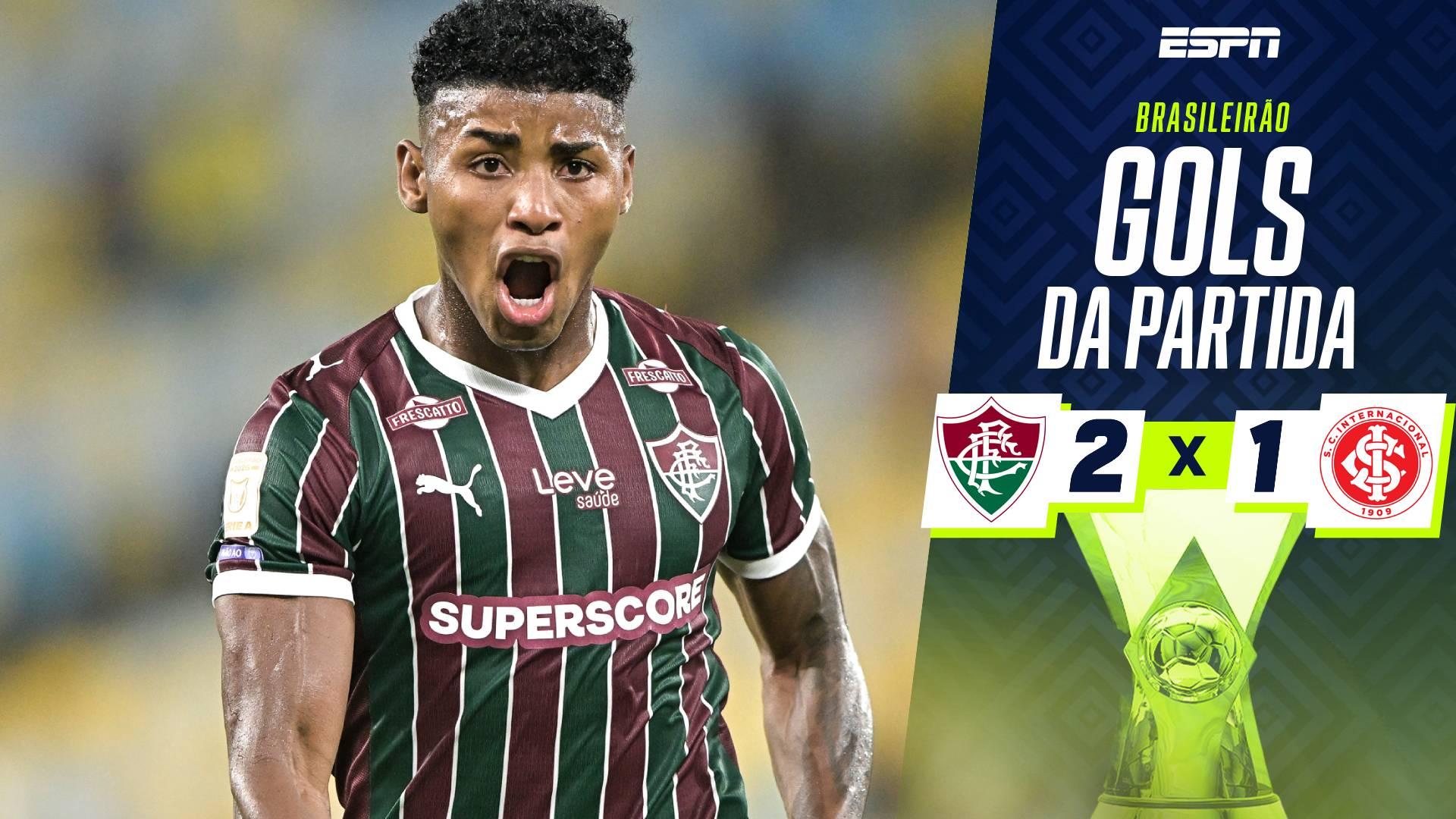 Virada no último suspiro! Os gols da vitória do Fluminense contra o Inter no Brasileirão