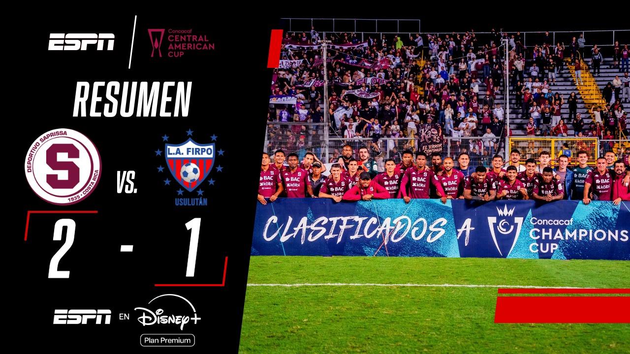 ¡Saprissa venció y avanzó ante Luis Ángel Firpo!