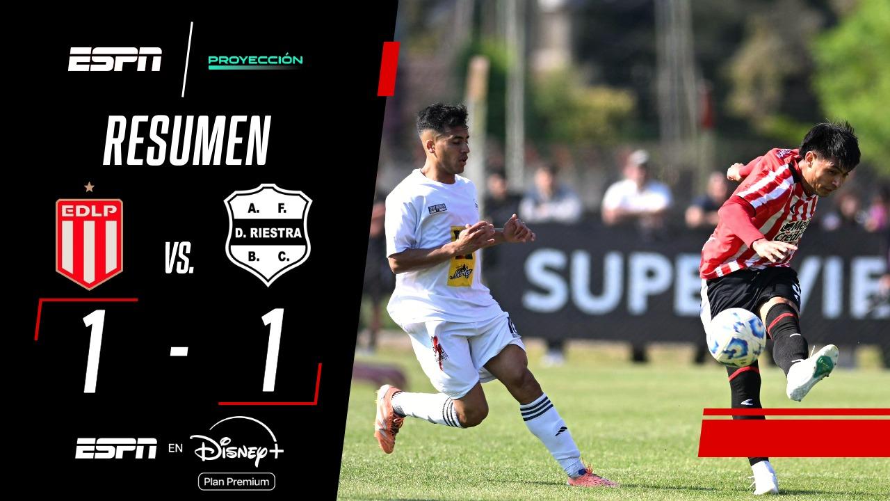 Estudiantes y Riestra repartieron puntos en el Torneo Proyección