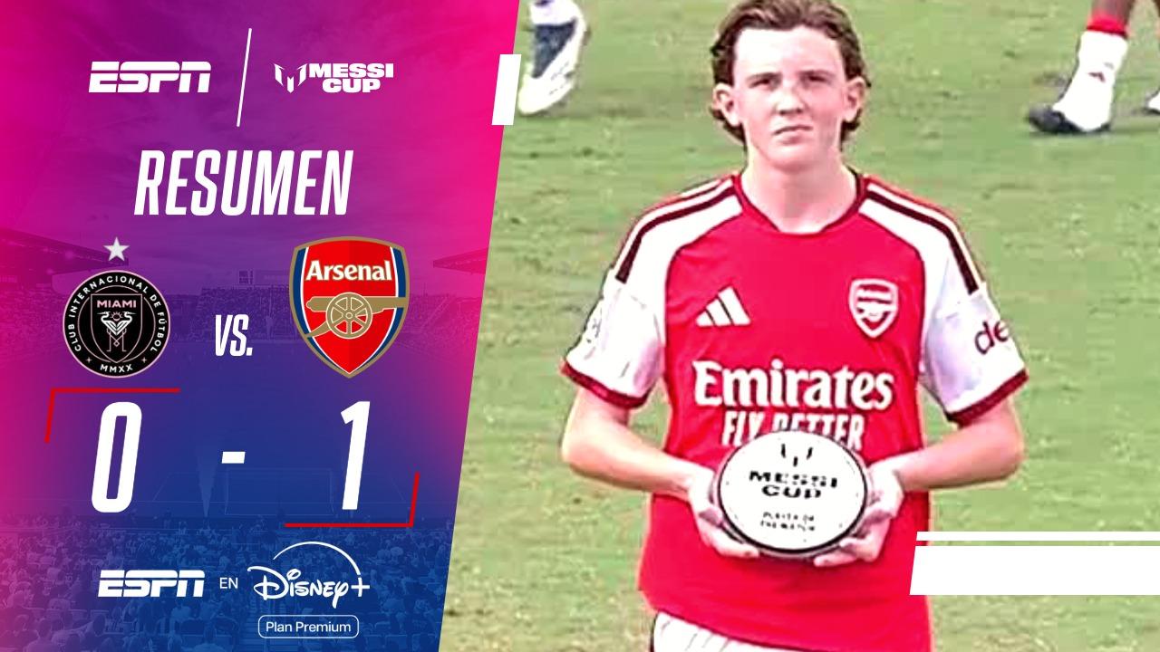 Messi Cup: Arsenal venció a Inter Miami y jugará las semis de la Copa de Plata