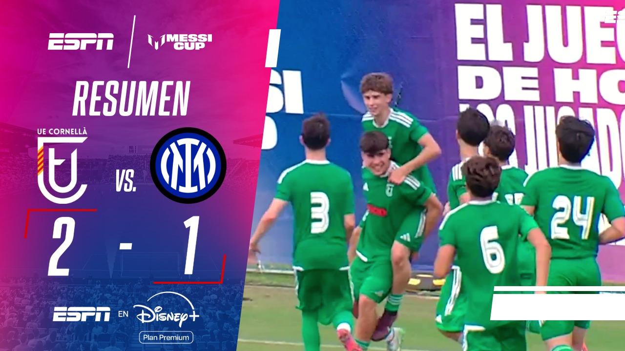 UE Cornella eliminó a Inter y pasó a semis en la Messi Cup