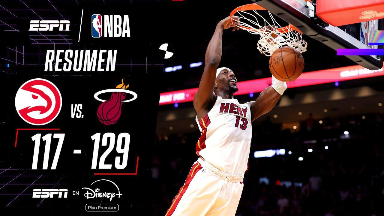 Miami Heat fue superior y venció a Atlanta Hawks