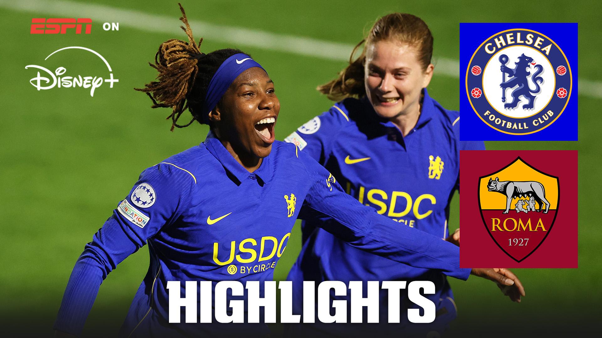 Carpenter and Buchanan fire Chelsea to victory against Roma