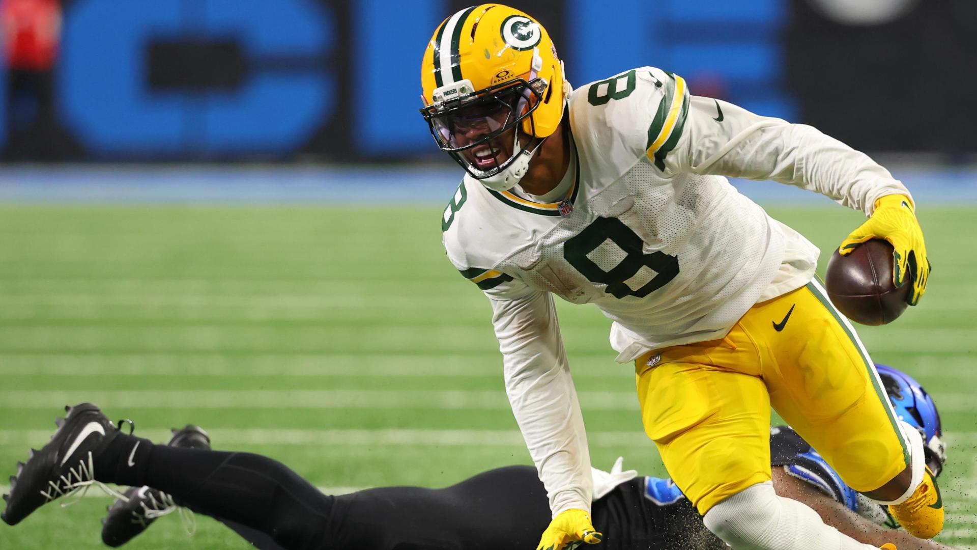 Is Josh Jacobs or Chase Brown a better fantasy option in Week 8?