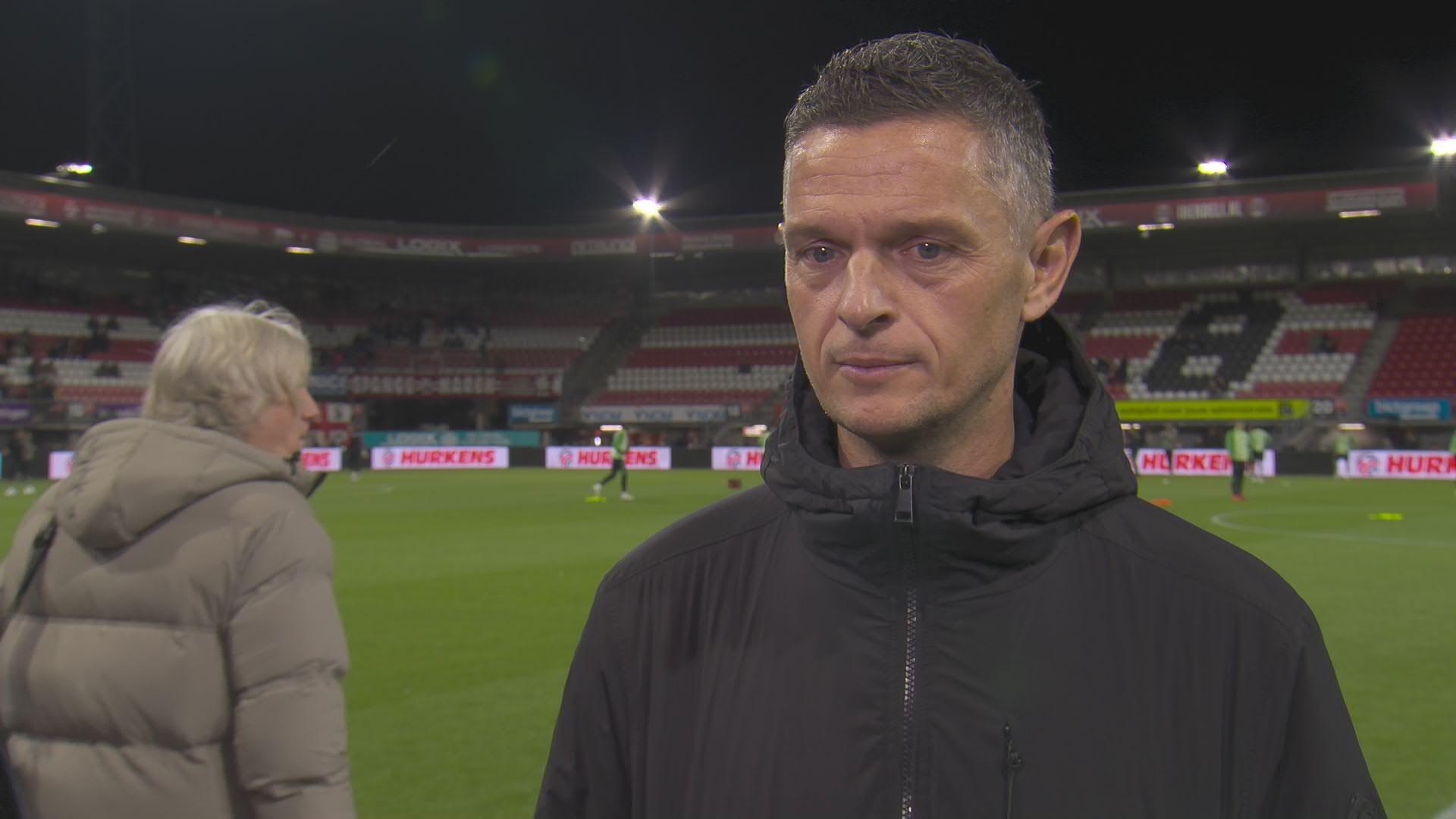 Meijer over Bednarek: "Hij kan zich laten zien, want hij keept vandaag"