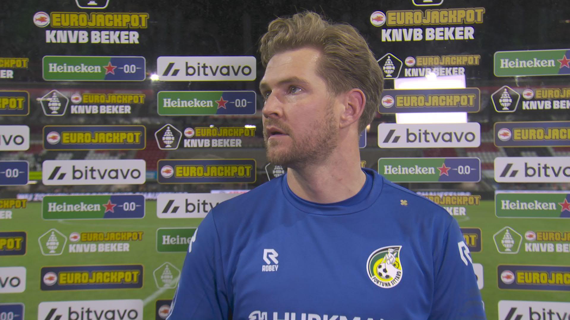 Branderhorst: "Voordeel is dat je als keeper een mooi moment krijgt om jezelf te laten zien"
