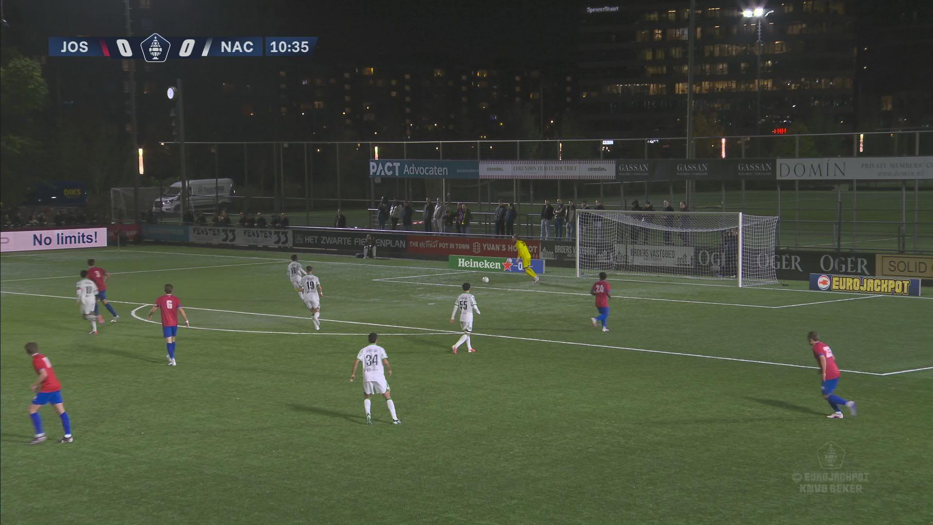 NAC Breda heeft het niet makkelijk tegen amateurs| Samenvatting JOS Watergraafsmeer  - NAC Breda