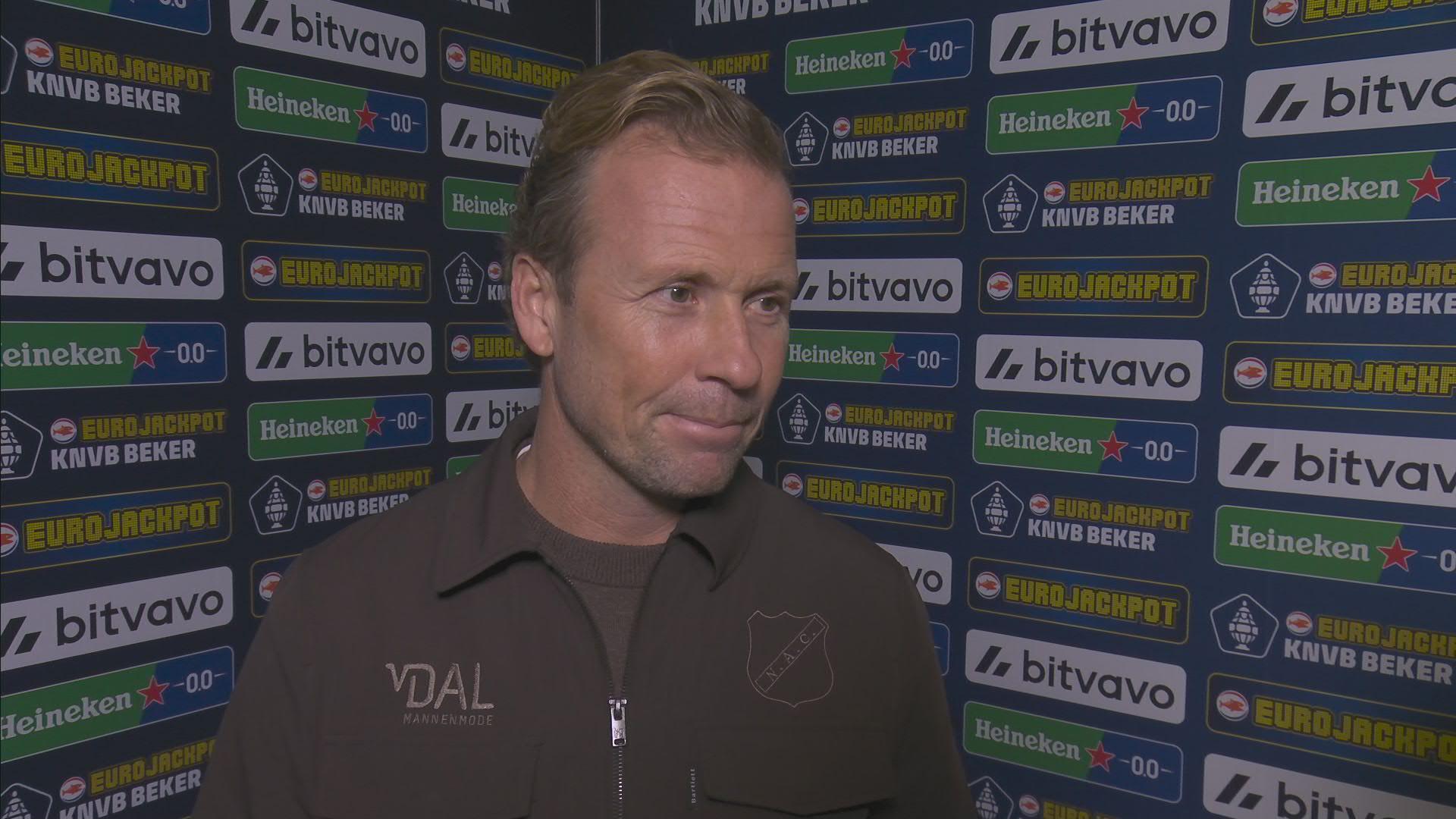 Kruys: "Het was een mooie bekeravond waarin we het behoorlijk moeilijk hadden"