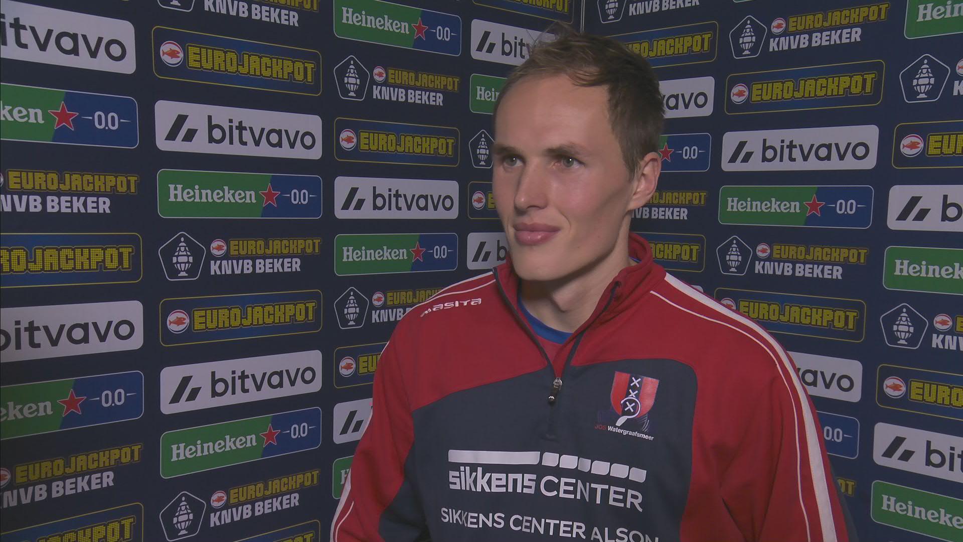 Polm over een 'mooie' avond: "Het is mijn eerste interview bij ESPN, dus dat is leuk"