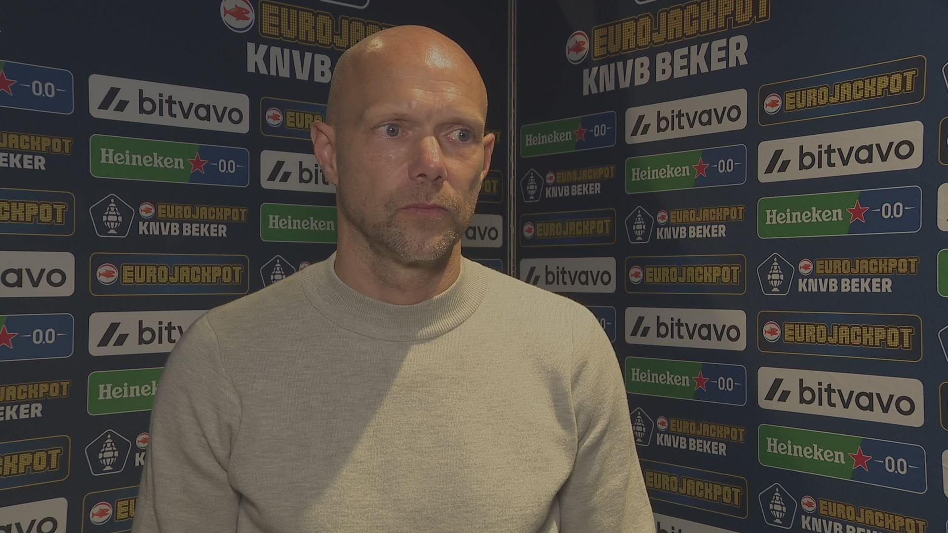 Van der Ree na bekeruitschakeling: "Een beetje schaamrood op de kaken"