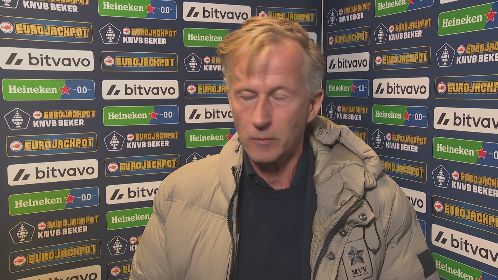 Jonker: "De complimenten zijn voor ons, maar de uitslag bevestigt dat niet"