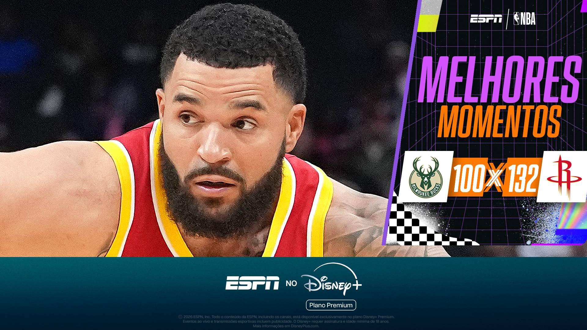 VanVleet castiga defesa dos Bucks, e Rockets seguem invictos na temporada