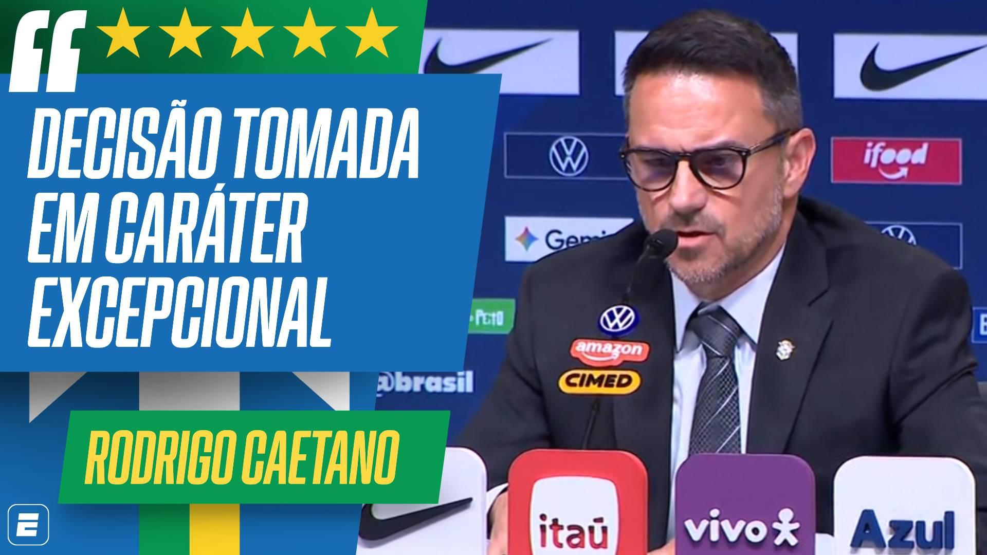 CBF explica ausência de jogadores de Flamengo e Palmeiras em convocação da Seleção e critério para jogadores do Brasileirão