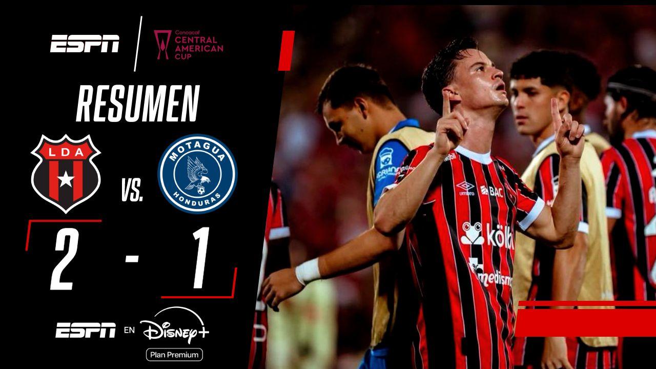 Alajuelense le ganó a Motagua y se metió en la final de la Concacaf Central American Cup