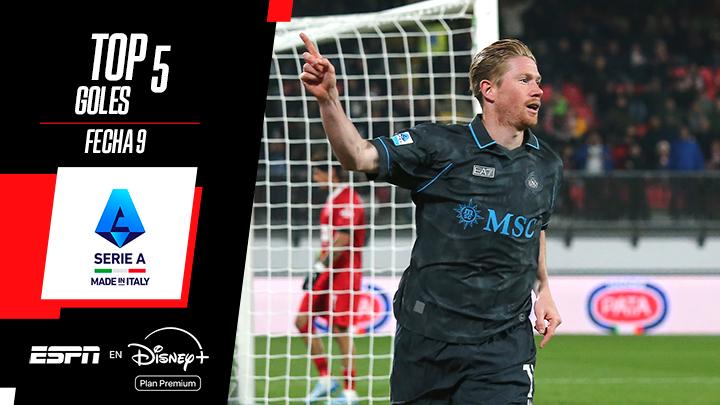 Un remate fulminante y al ángulo se quedó con el top de goles de la Serie A