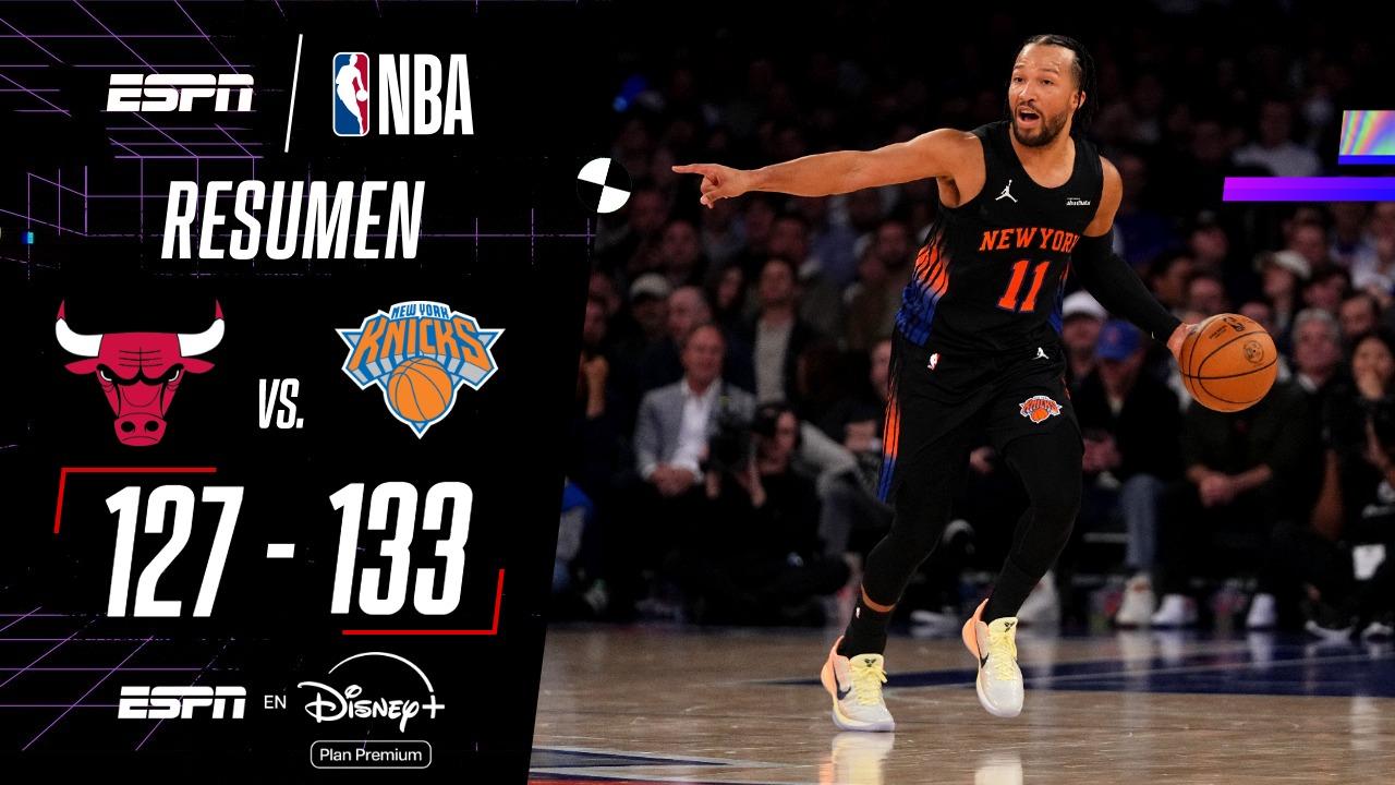Los Knicks sumaron un triunfo ante Chicago Bulls