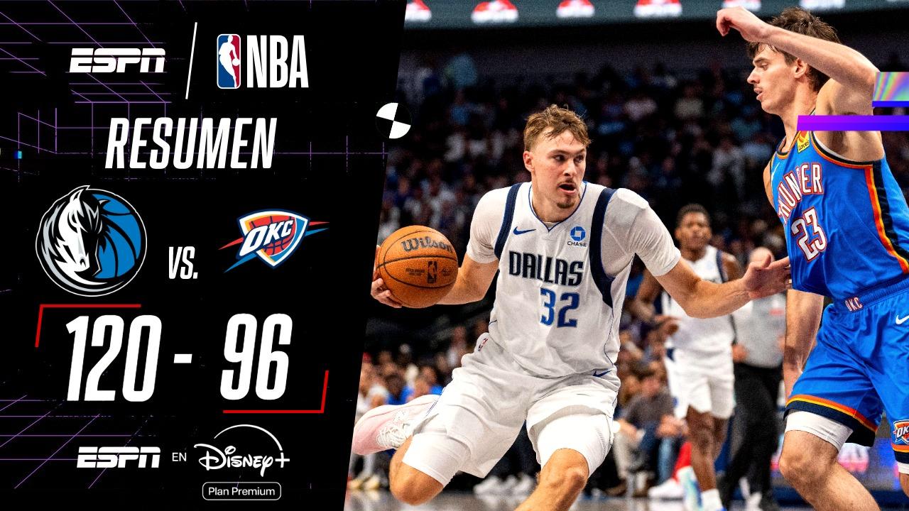 Cooper Flagg lideró la victoria de Dallas ante Oklahoma