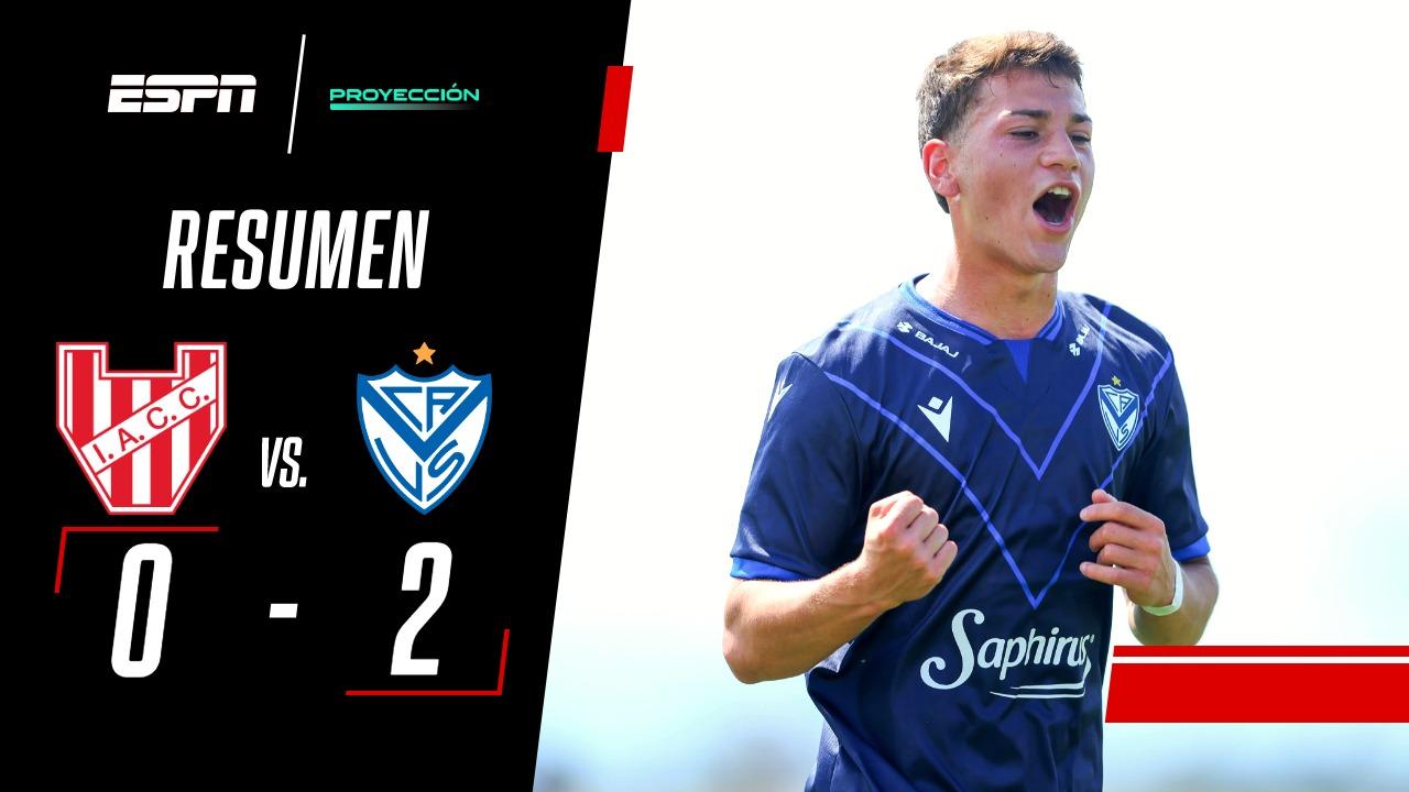 ¡Vélez ganó a domicilio y es líder de su zona en el Torneo Proyección!