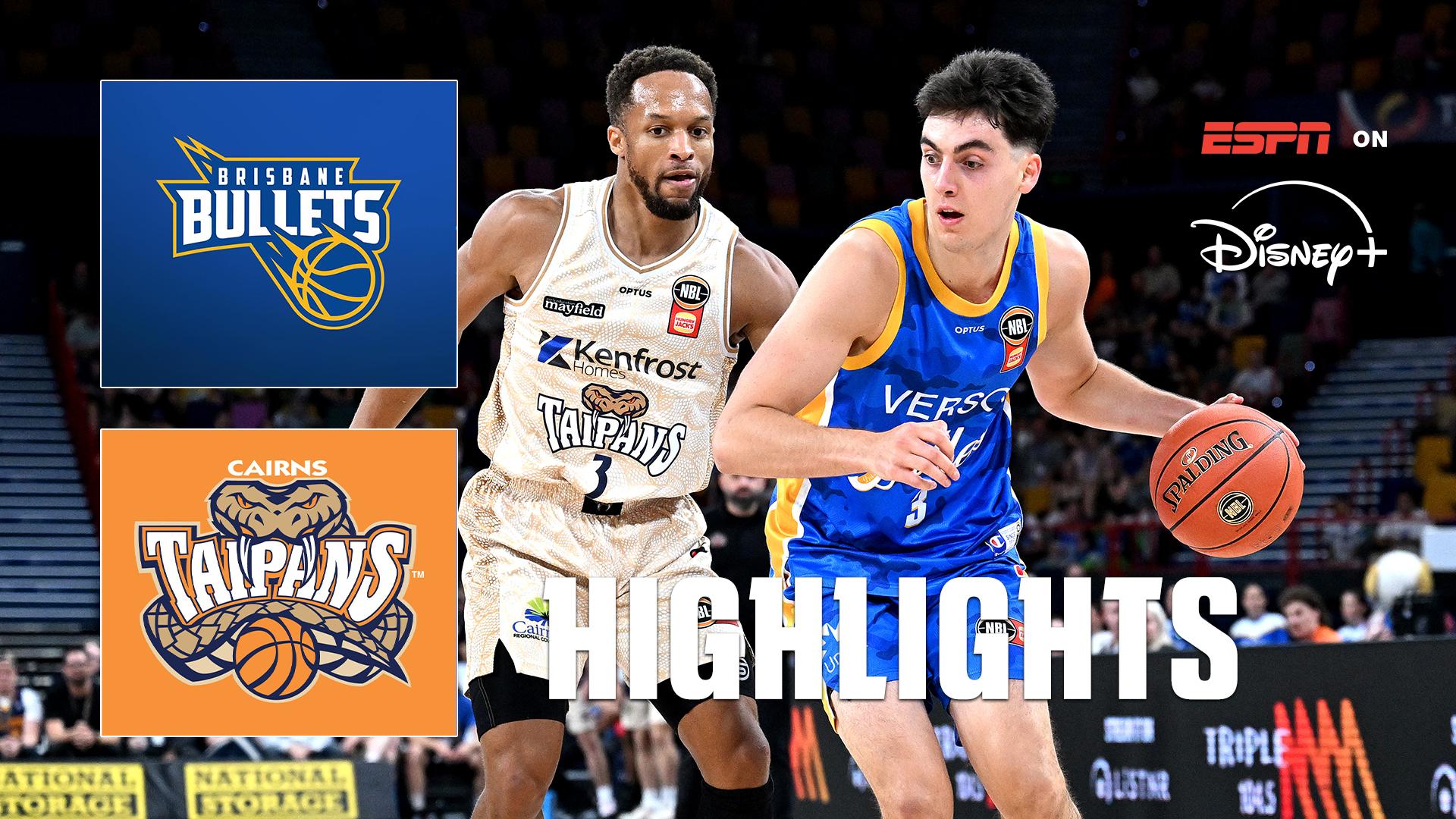 Taipans produce strong road victory over the Bullets
