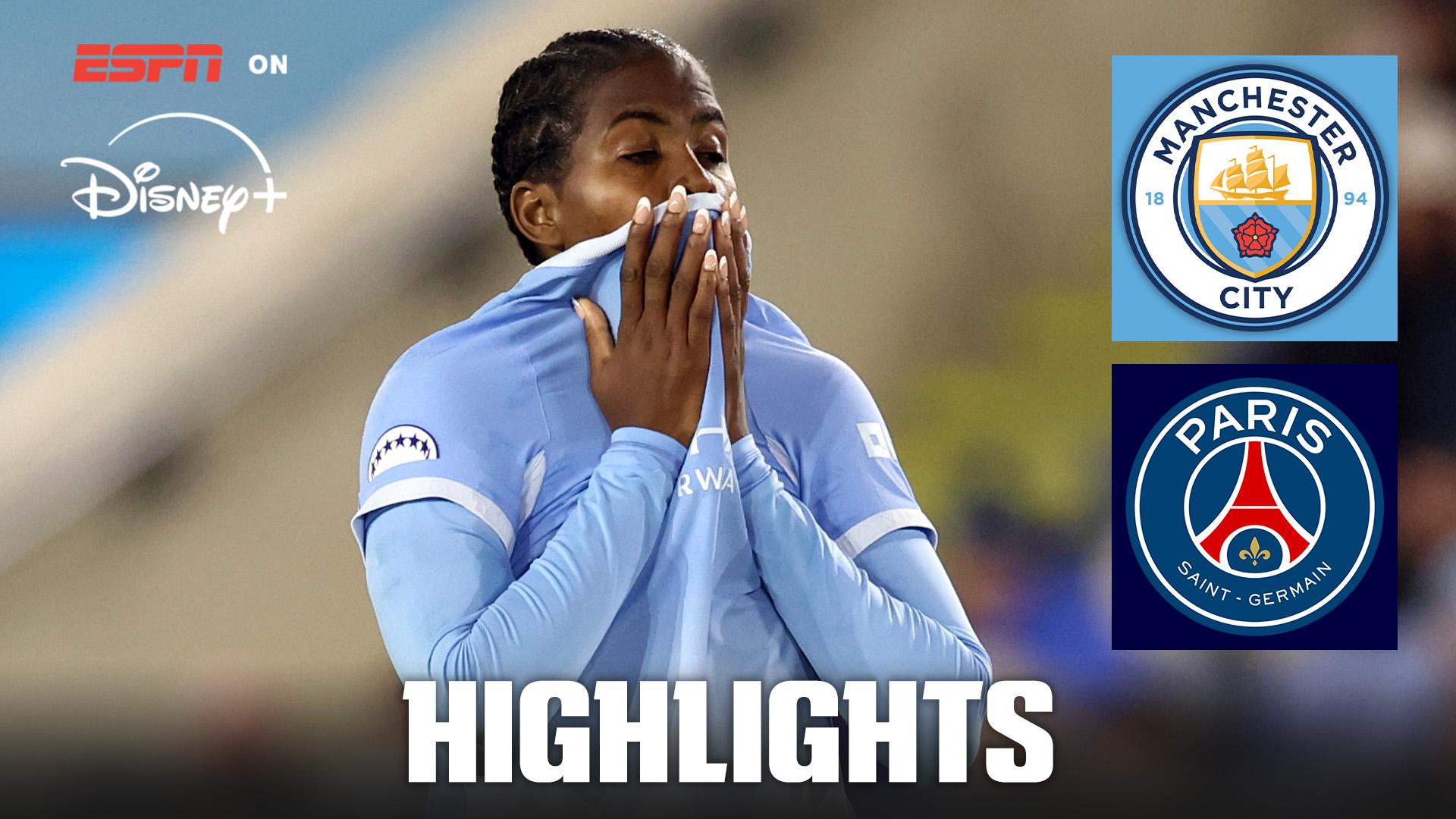 Manchester City denied win by late PSG strike