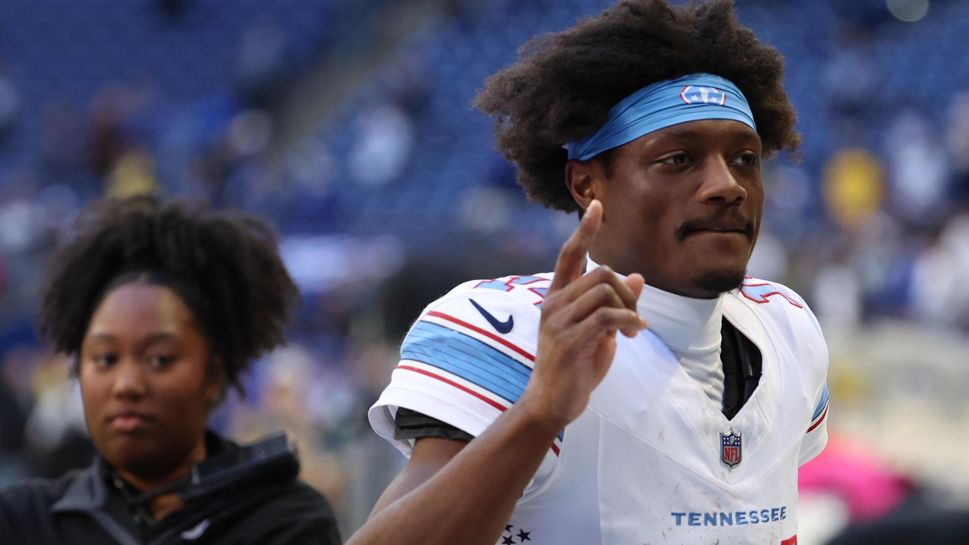 Why Mike Clay is downgrading Carnell Tate in Week 8