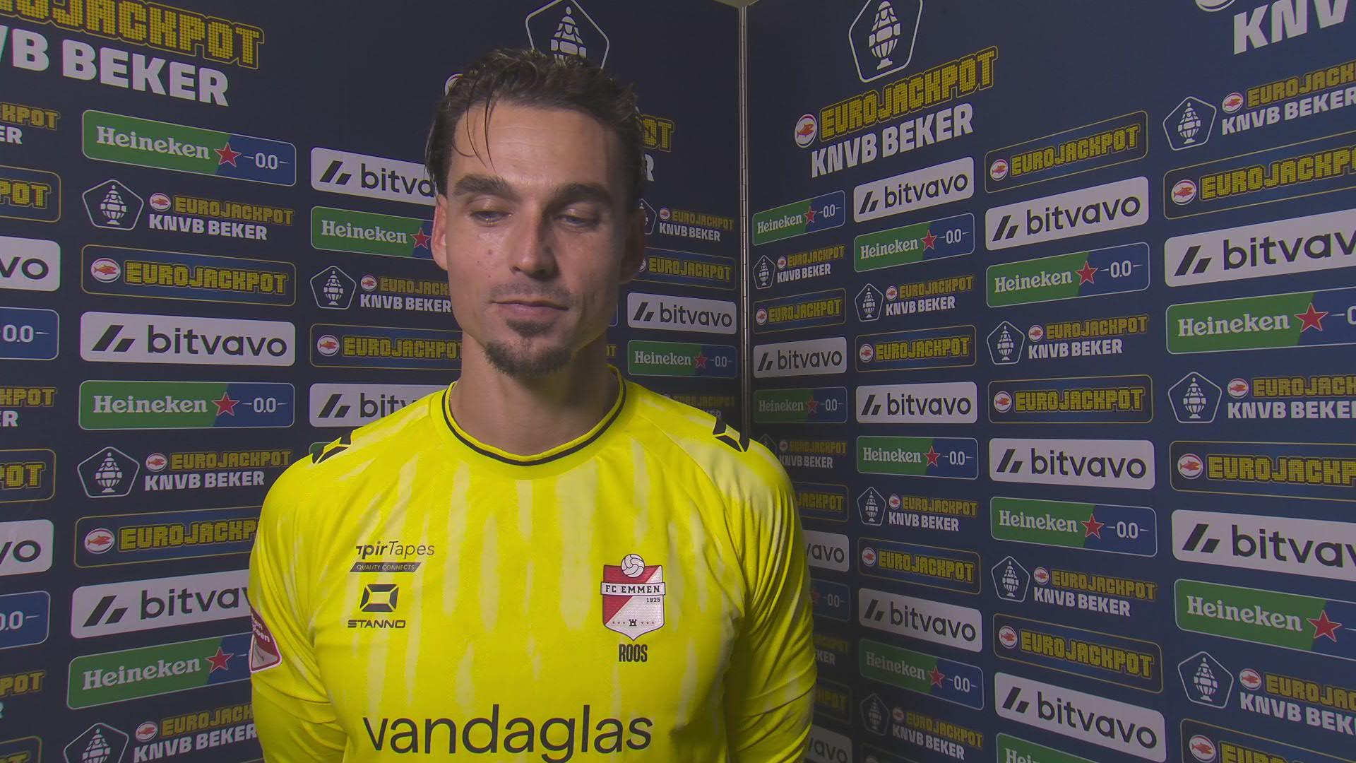 Roos debuteert op Nederlandse velden: "Ik had er heel veel zin in, dat was te zien denk ik"