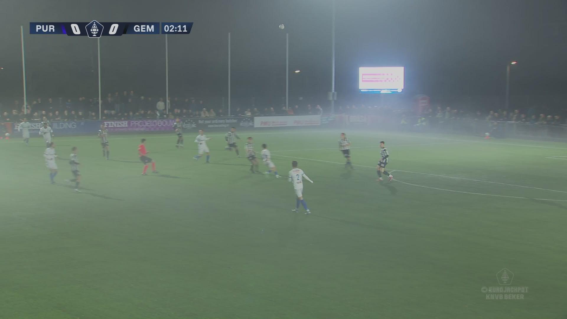 120 minuten spanning in bekerwedstrijd | Samenvatting Purmersteijn - Gemert