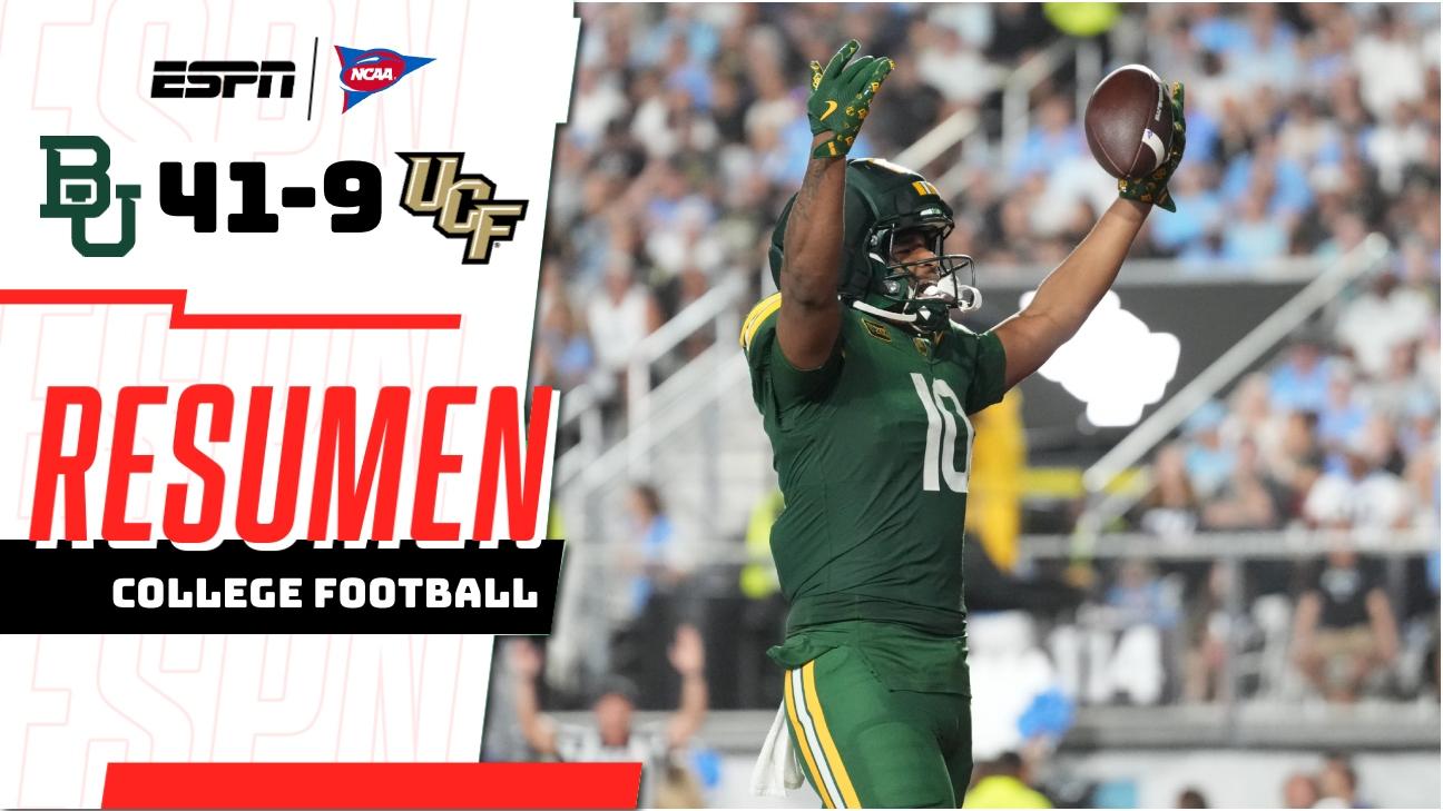 Baylor pasa por encima de UCF en el debut de Klanderman