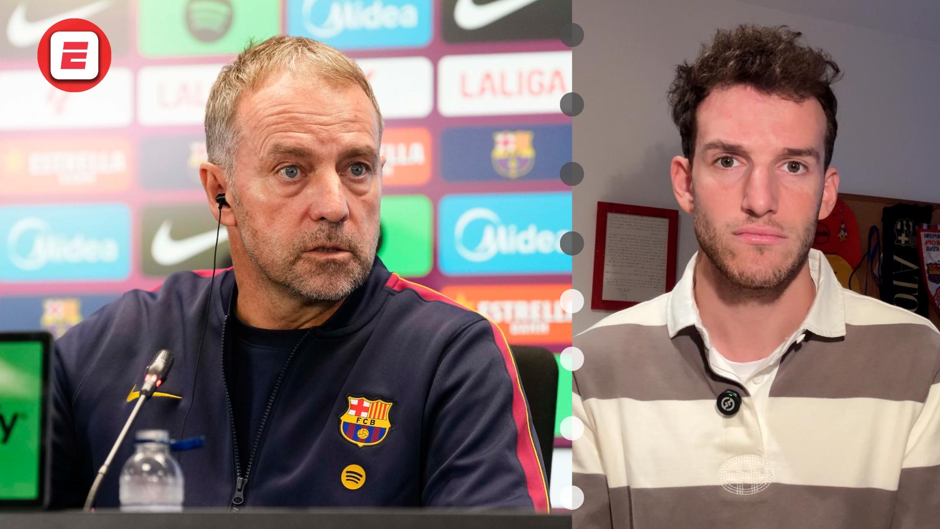 Flick reconoce que buscarán un defensa